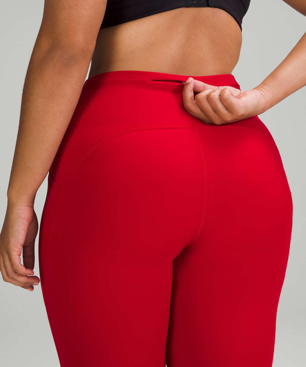 Lululemon NWOT size 6 maroon red flare leggings, - Depop