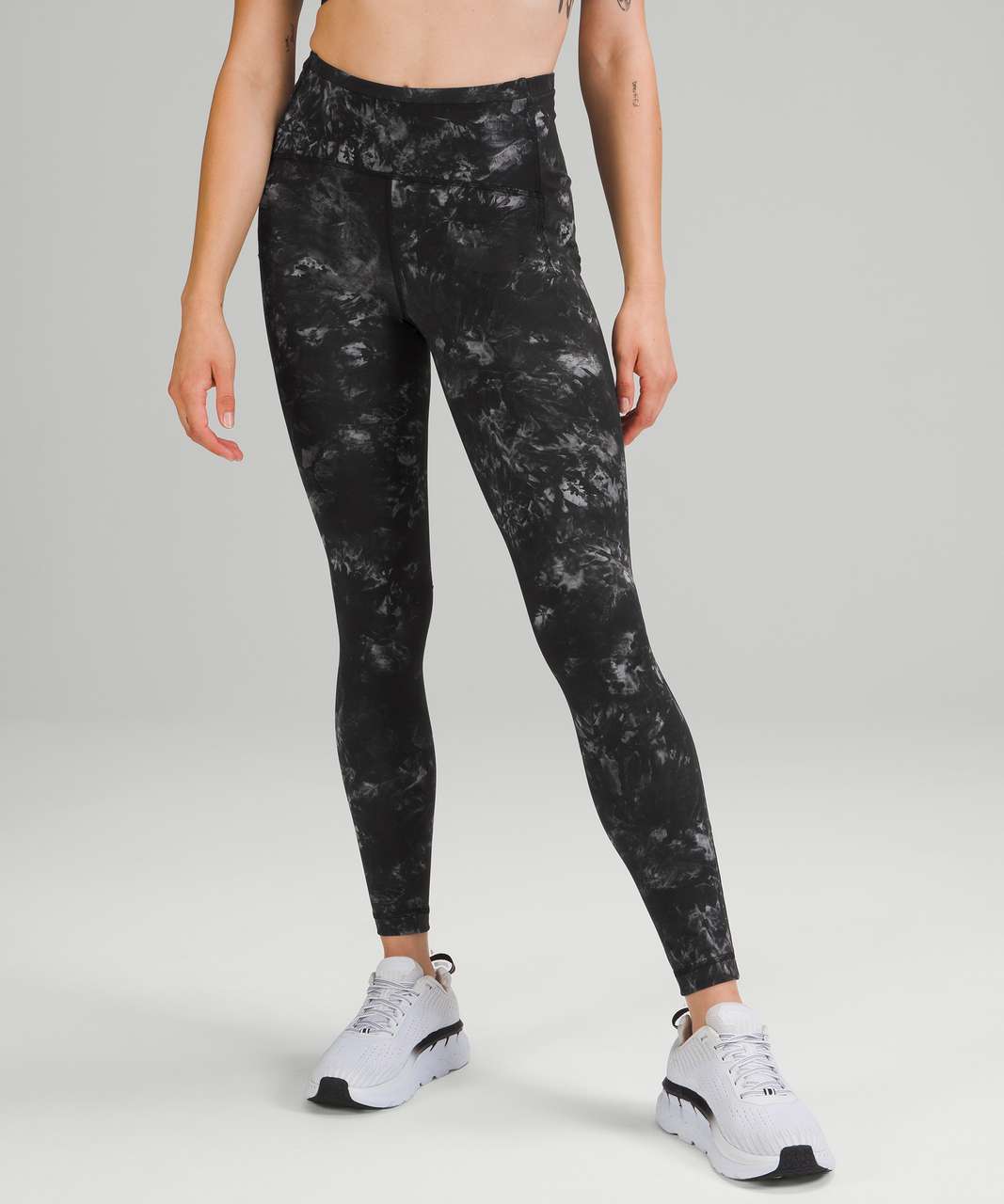 Lululemon Swift Speed High-Rise Tight 28 - Aquila Black Multi - lulu  fanatics