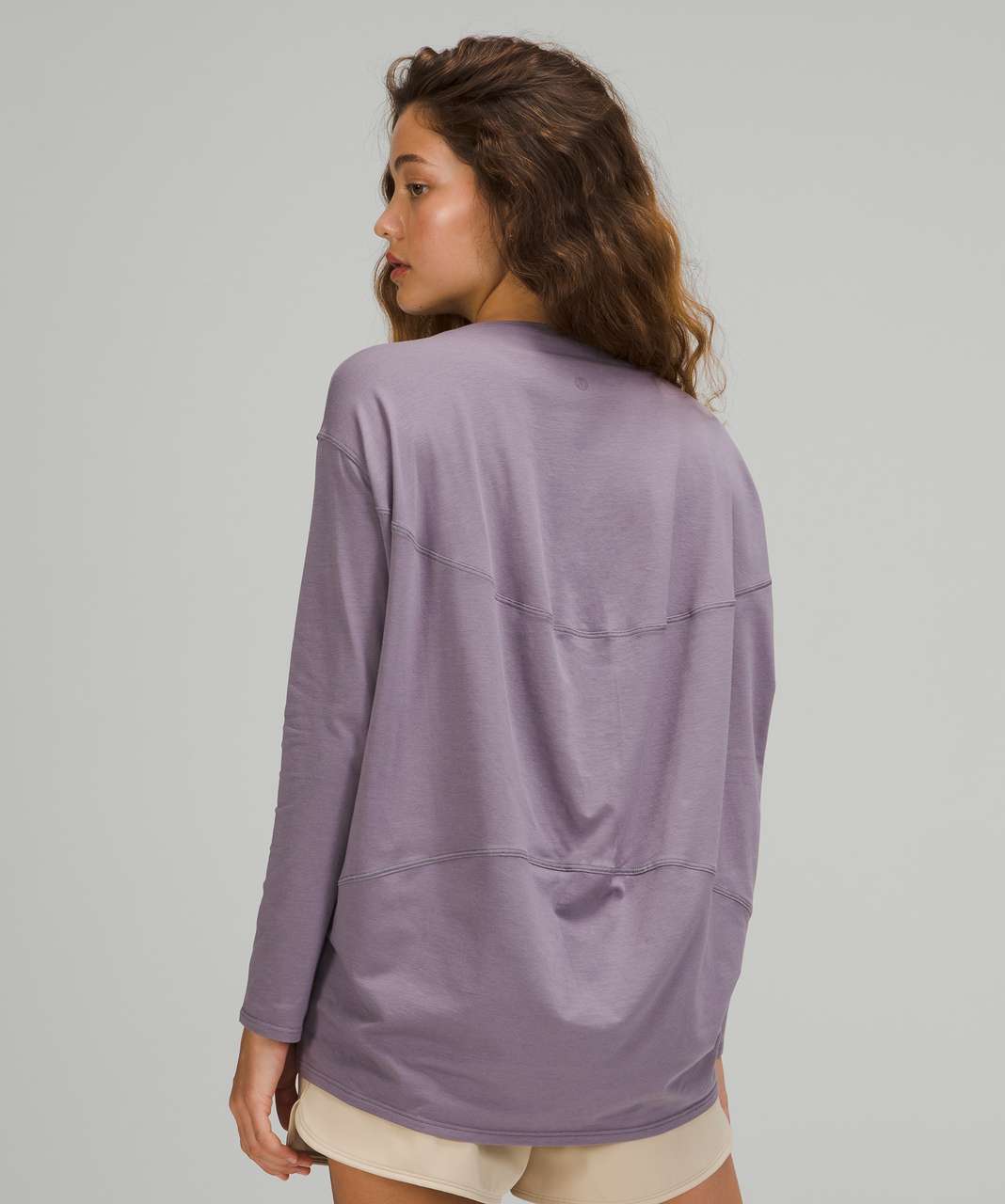 Lululemon Back In Action Long Sleeve Shirt - Dusky Lavender