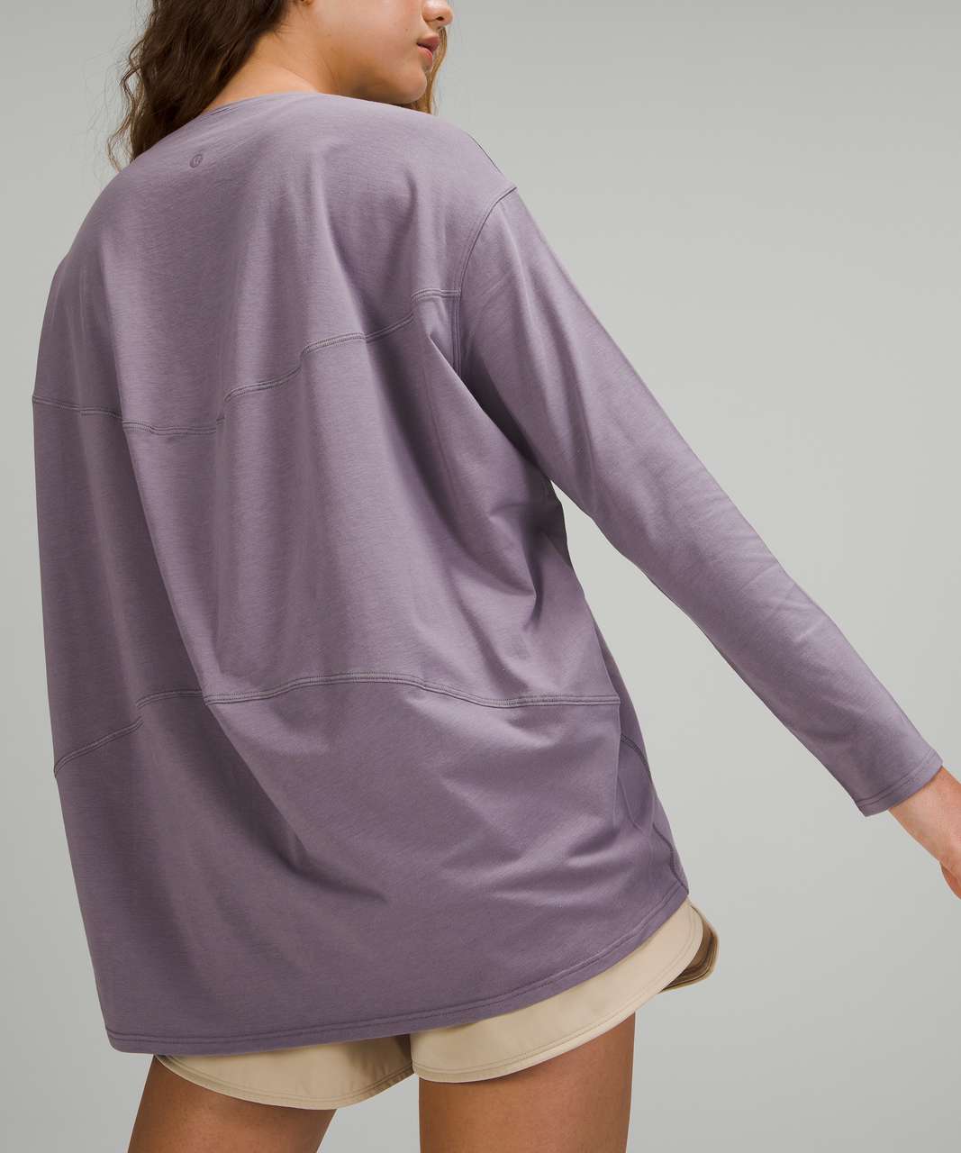 Lululemon Back In Action Long Sleeve Shirt - Dusky Lavender