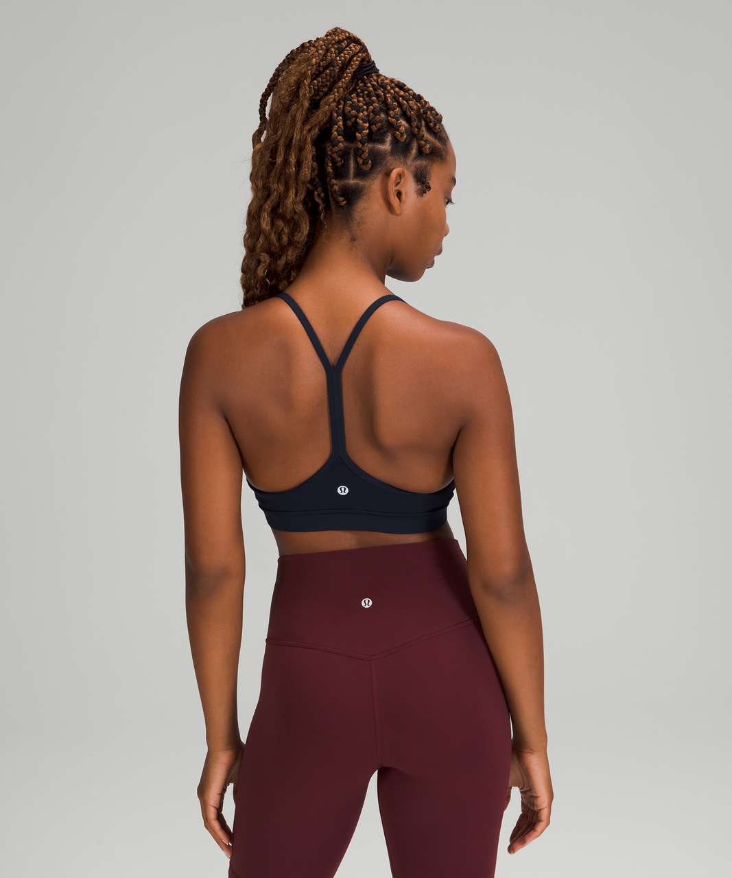 Lululemon Energy Bra Long Line - True Navy - lulu fanatics