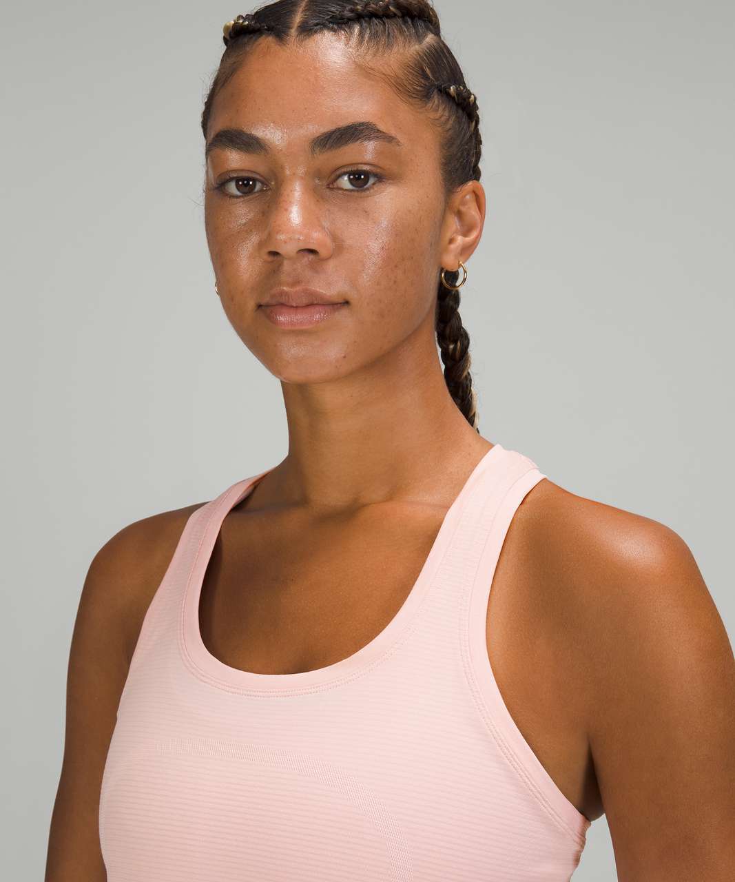 Lululemon Swiftly Tech Racerback Tank Top 2.0 - Pink Mist / Pink Mist