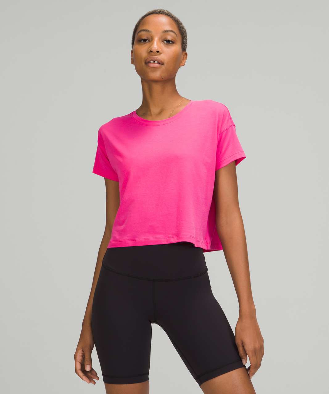 Lululemon Cates Tee - Sonic Pink