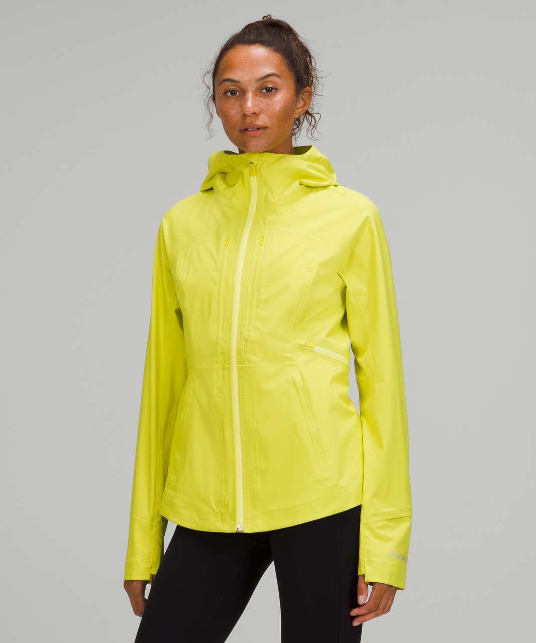 Lululemon Break a Trail Jacket - Yellow Serpentine