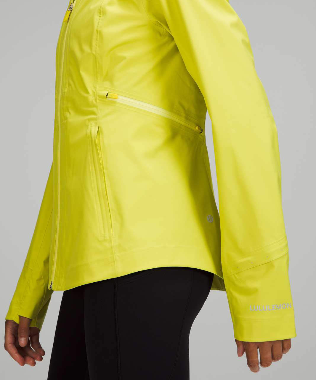 Lululemon Break a Trail Jacket - Yellow Serpentine