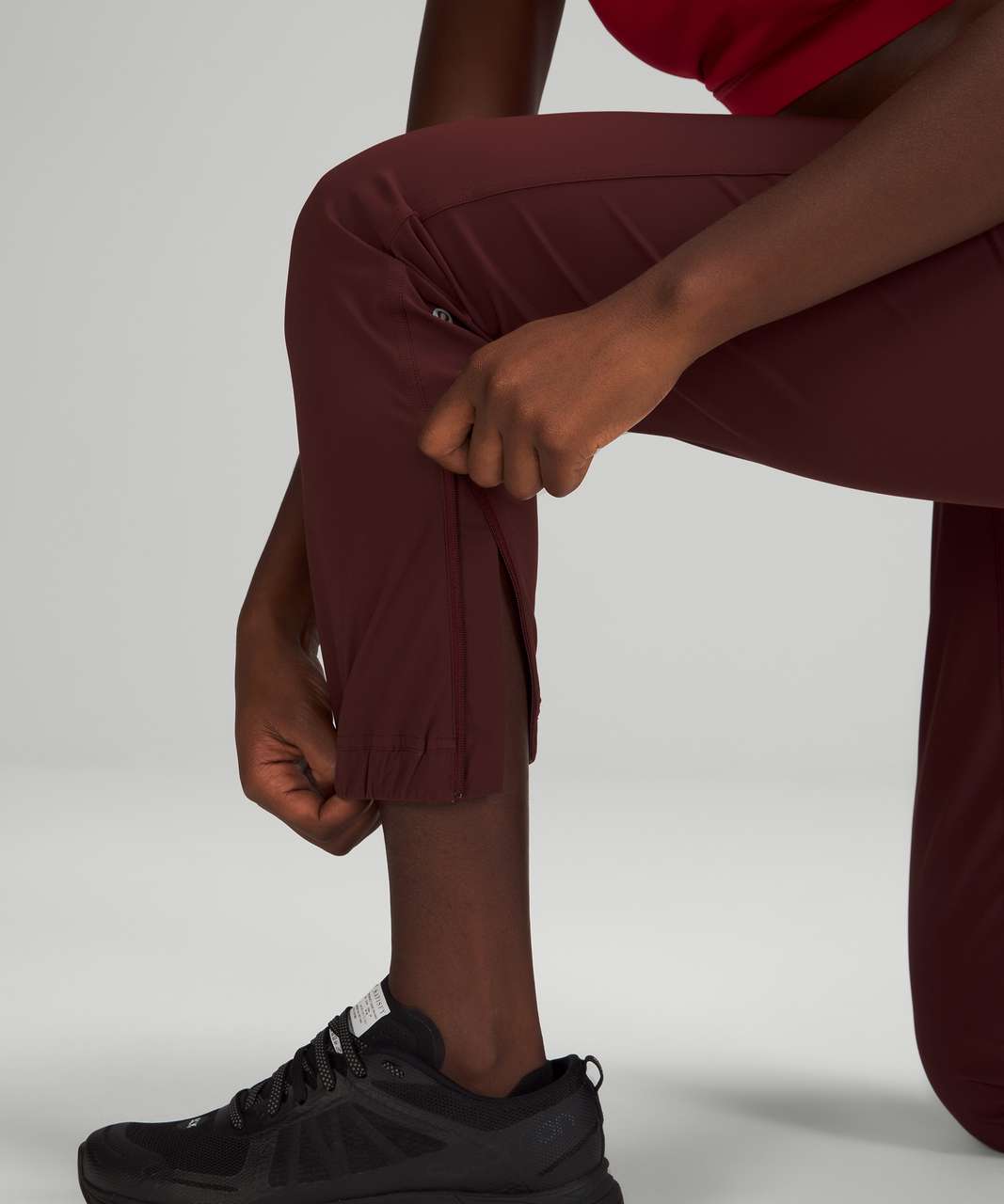 Lululemon Adapted State High-Rise Tech Fleece Jogger - Red Merlot - lulu  fanatics