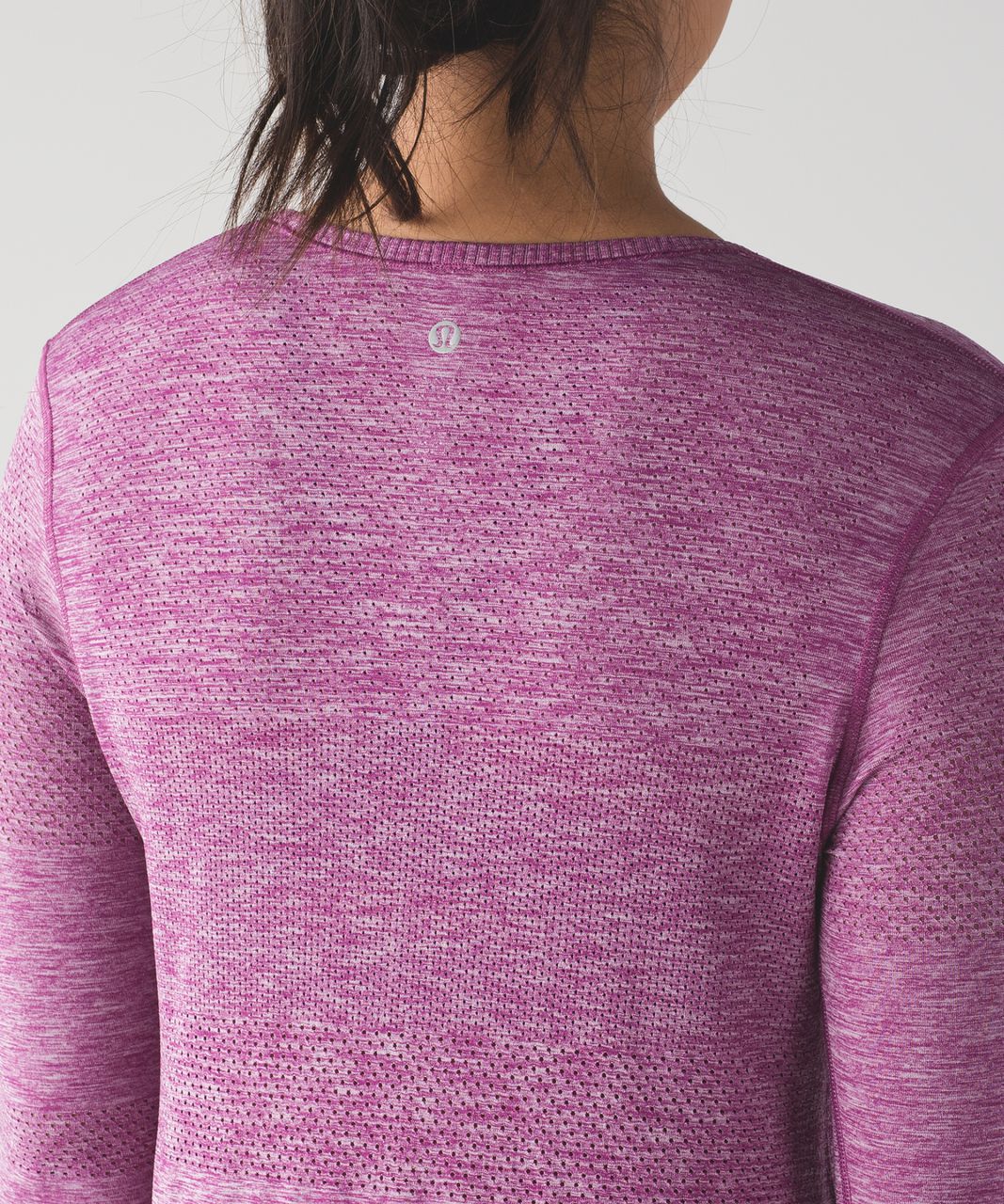 Lululemon Breeze By Long Sleeve II - Heathered Chilled Grape