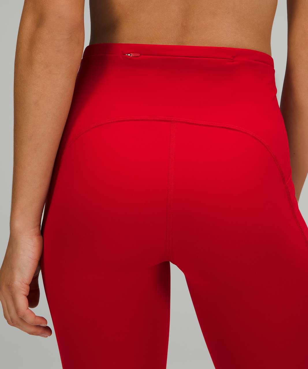 Lululemon Size 6 Swift Speed HR Crop 21” Red DKRD Pant Luxtreme HiRise Run  Yoga