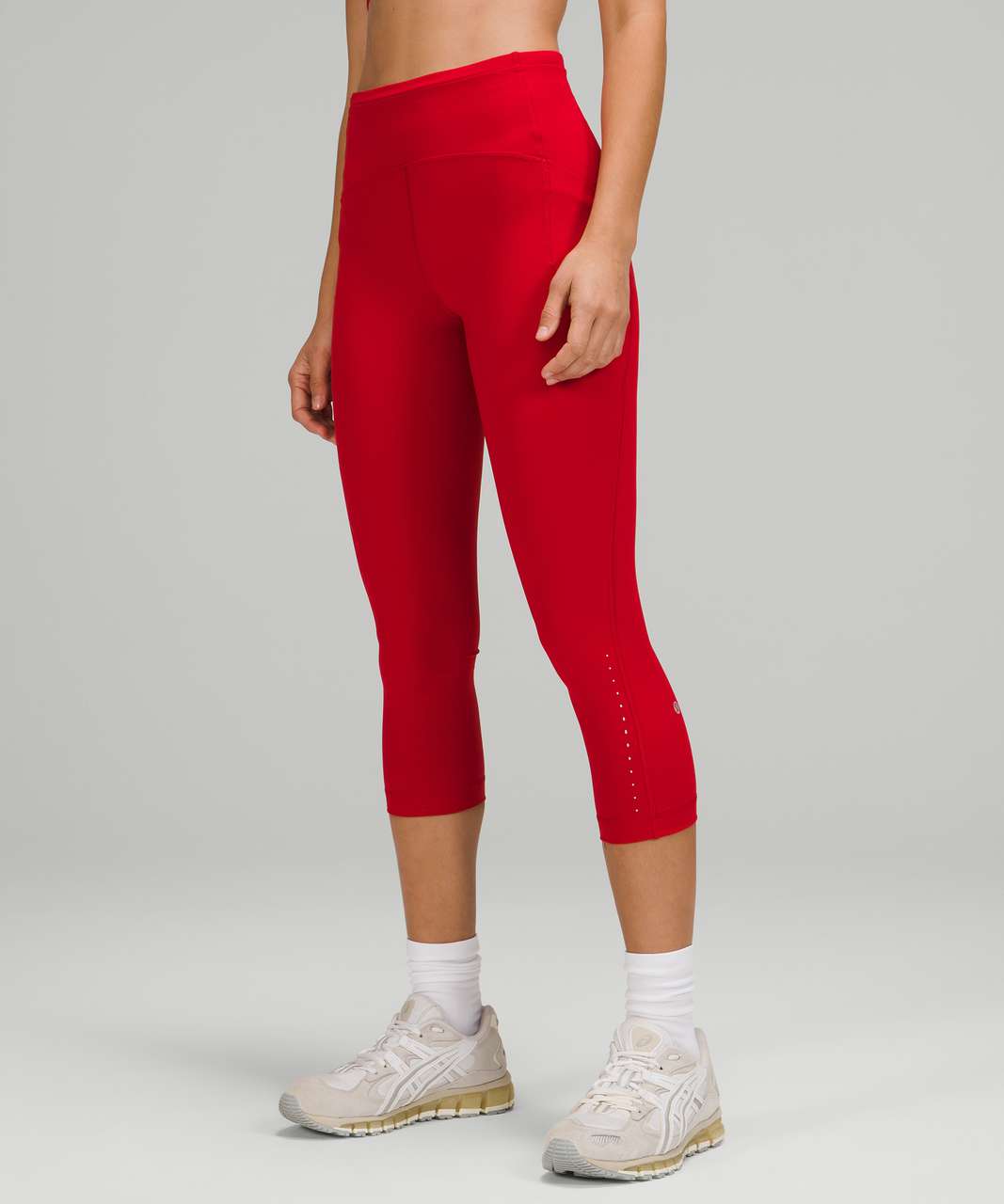 Lululemon Swift Speed High-Rise Crop 21" - Dark Red (First Release)