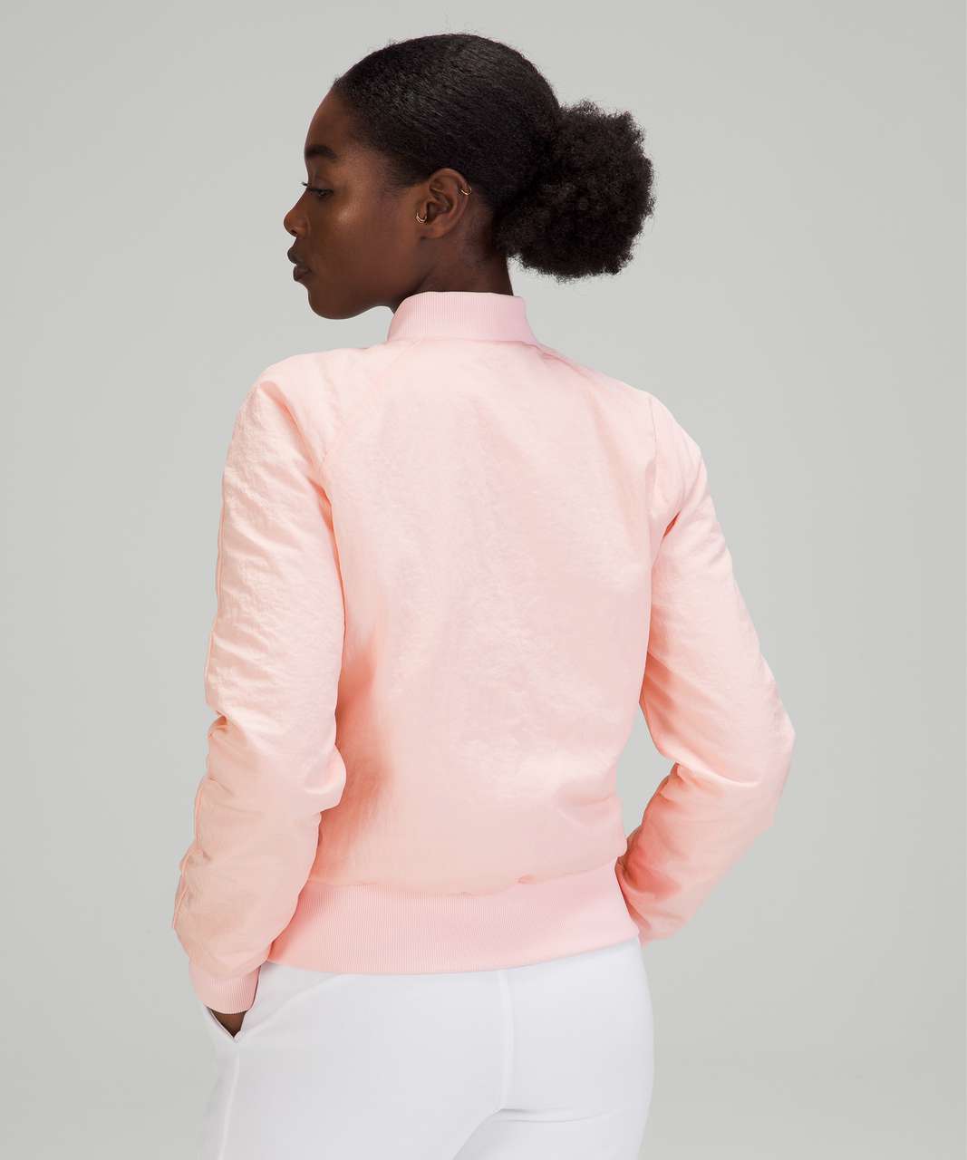 Lululemon Non-Stop Bomber *Reversible - Pink Mist - lulu fanatics