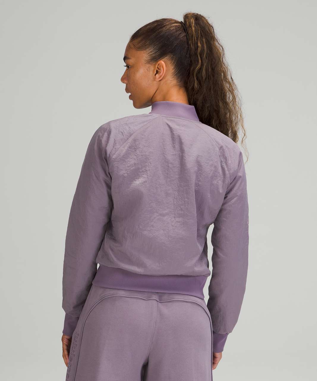 Lululemon Non-Stop Bomber *Reversible - Dusky Lavender - lulu fanatics