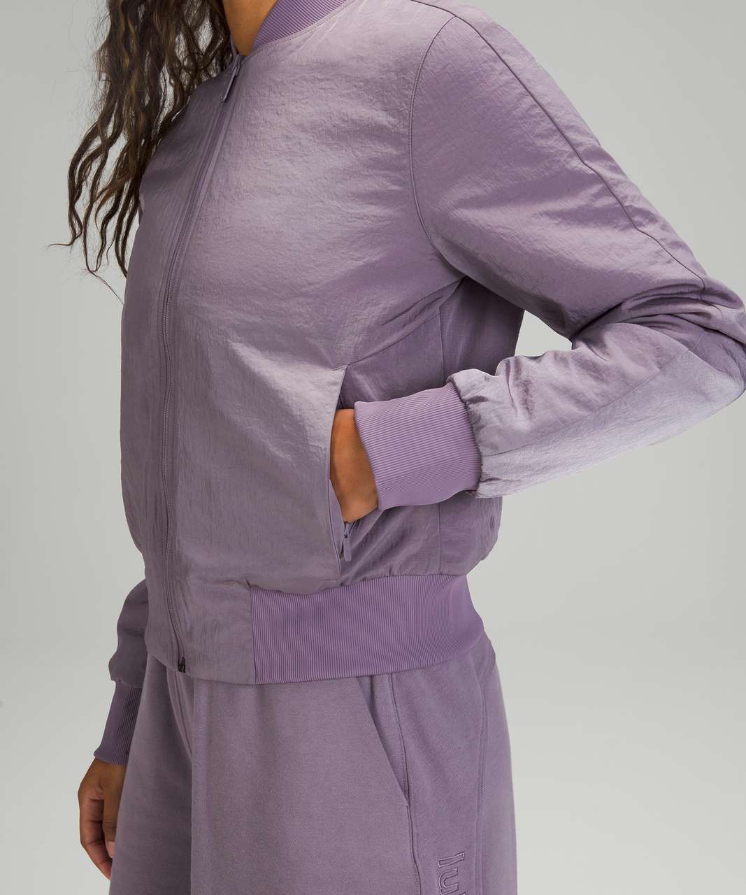 Lululemon Non-Stop Bomber *Reversible - Dusky Lavender