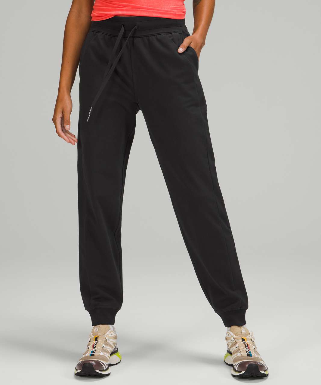 Lululemon Scuba High-Rise French Terry Jogger - Black