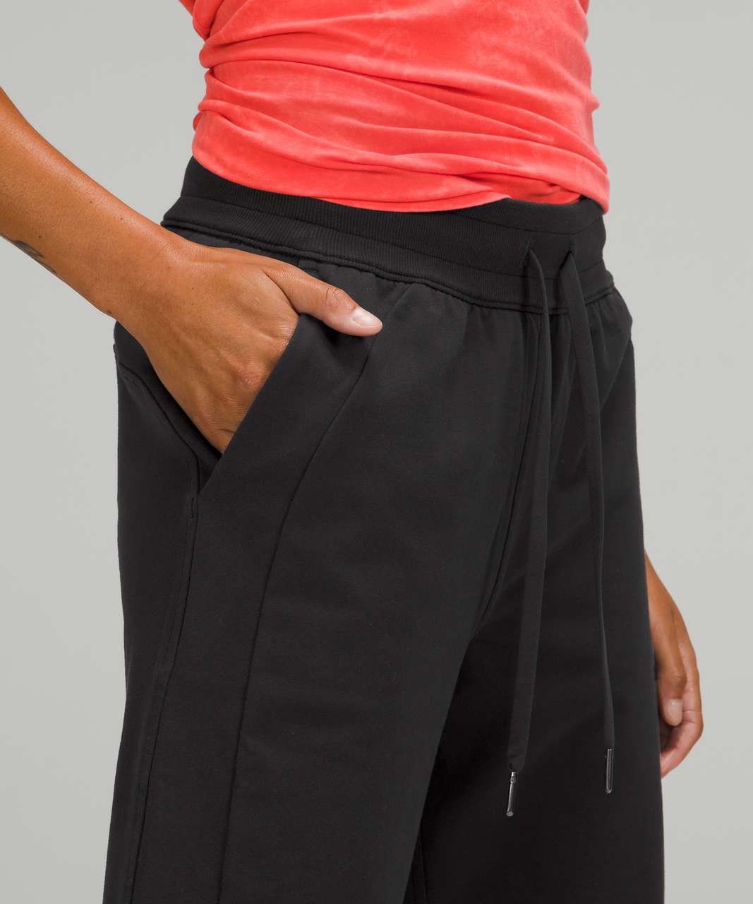 Lululemon Scuba High-Rise French Terry Jogger - Black