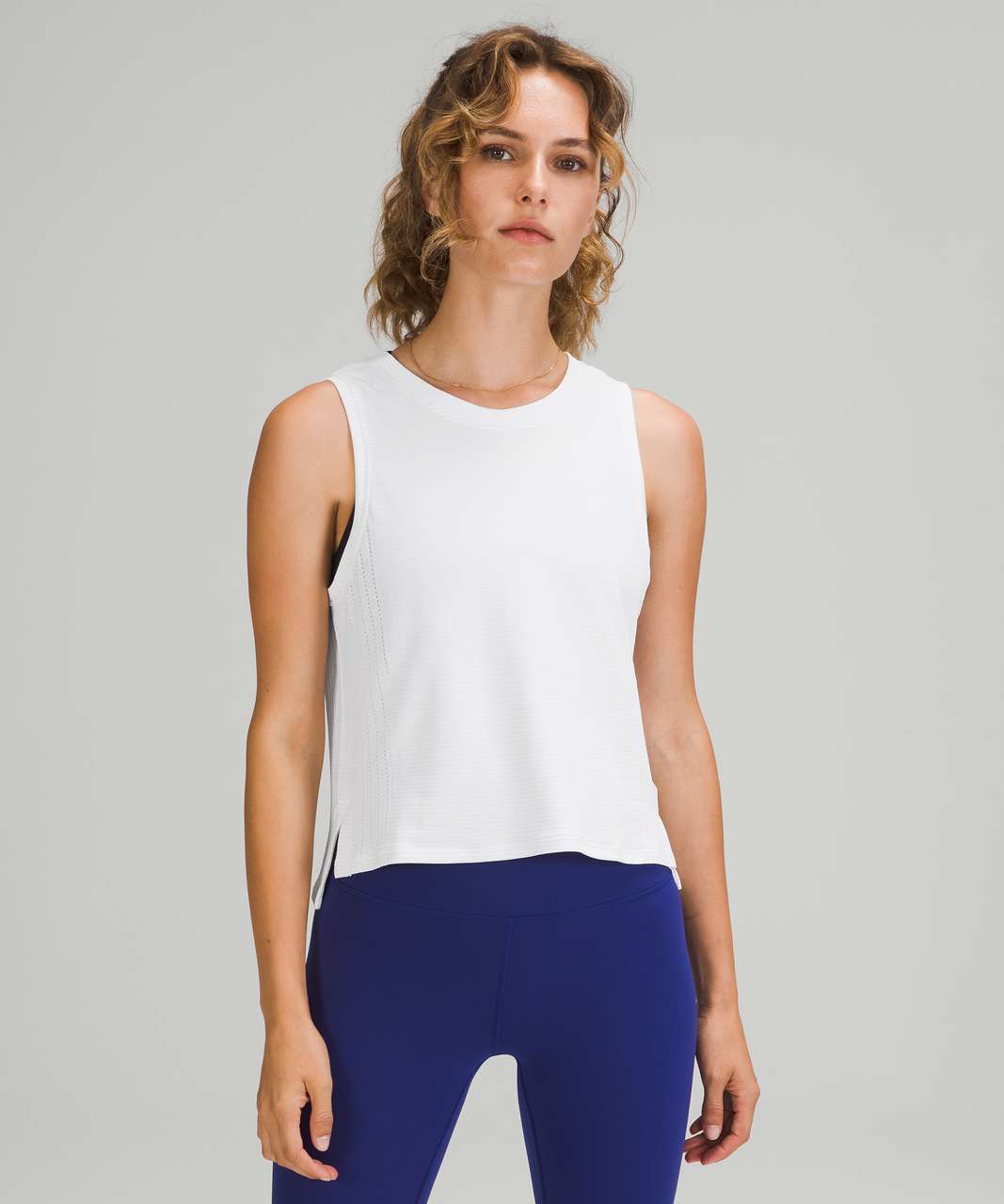 Lululemon Train to Be Tank *Wash - White / Luna - lulu fanatics