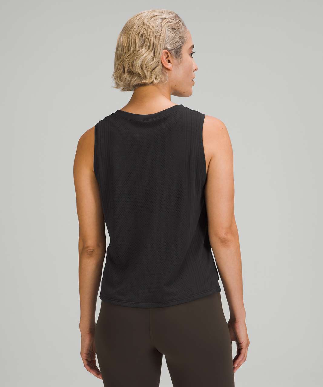 Lululemon Train to Be Tank Top - Black / Black