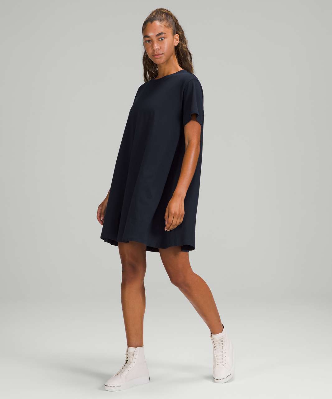 Lululemon All Yours T-Shirt Dress - True Navy