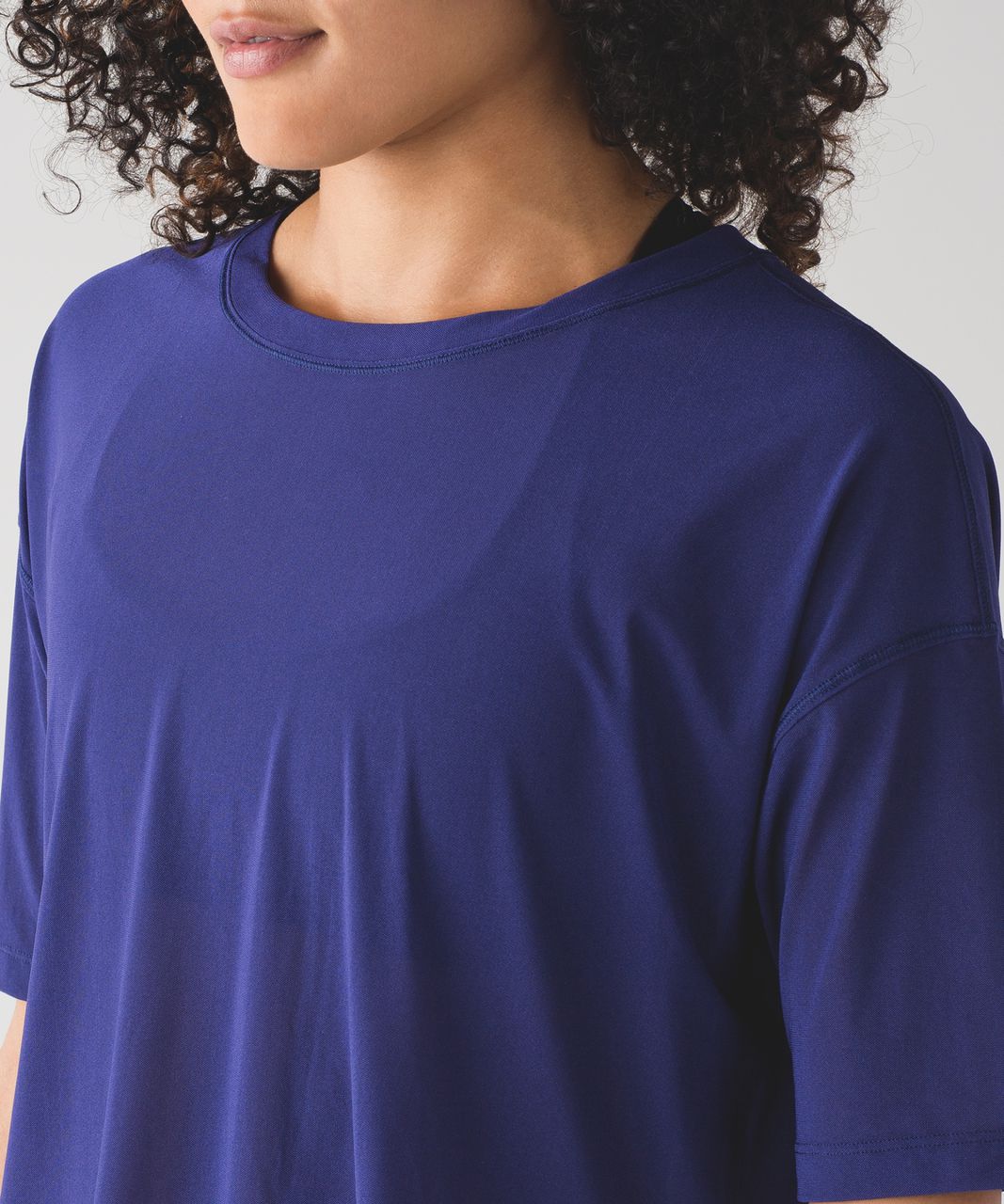 Lululemon Get Low Short Sleeve - Emperor Blue - lulu fanatics