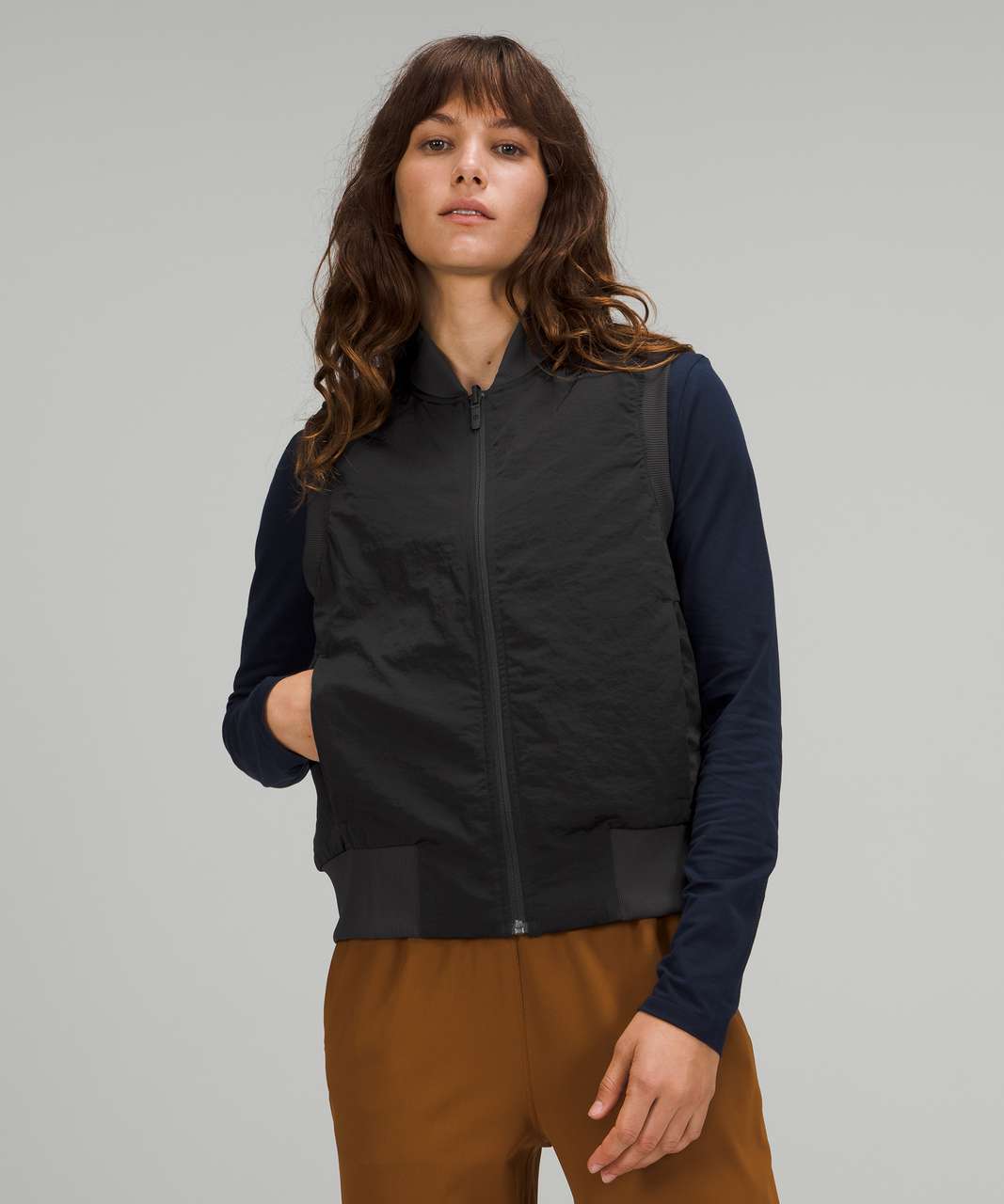 Lululemon Non-Stop Bomber *Reversible - Black (First Release) - lulu  fanatics