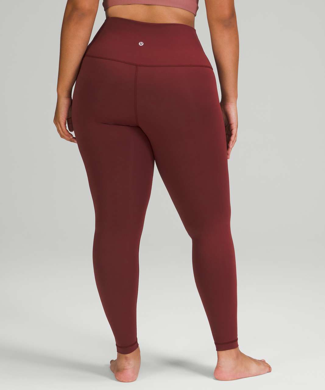 Lululemon Wunder Under Hi-Rise 7/8 Tight *Full-On Luon 25 - So Merlot -  lulu fanatics