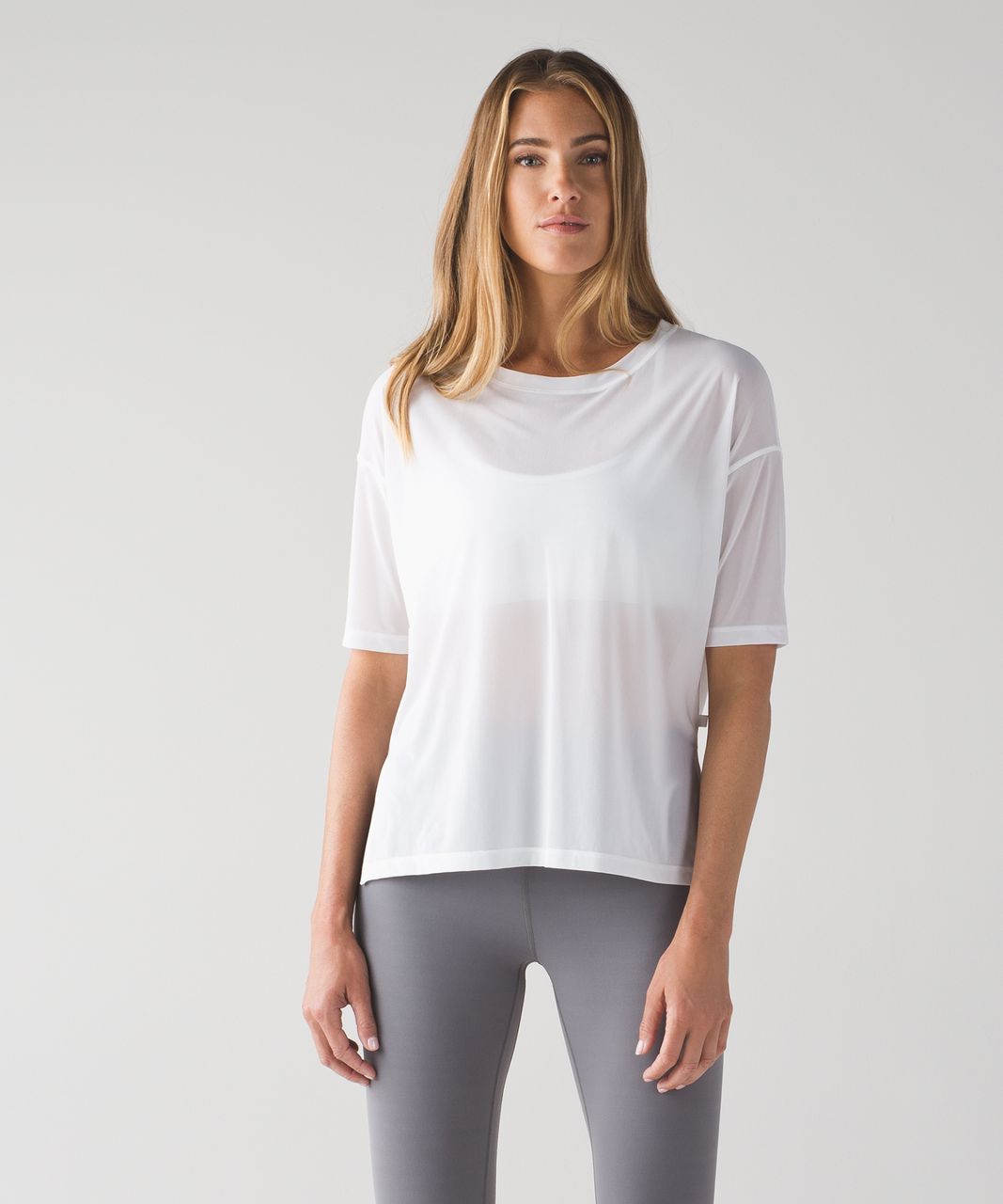 Lululemon Get Low Short Sleeve - White