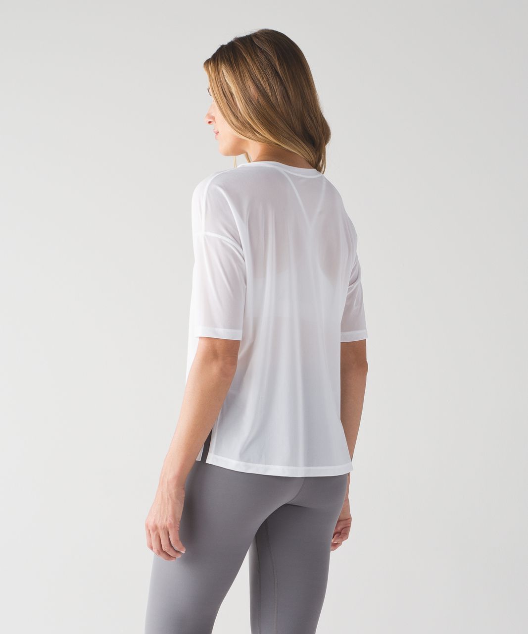 Lululemon Get Low Short Sleeve - White