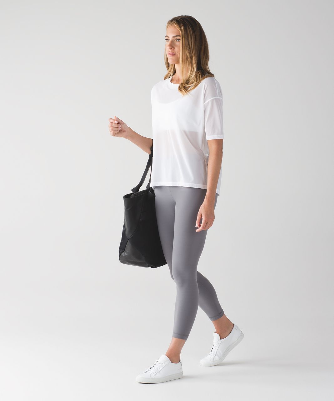 Lululemon Get Low Short Sleeve - White