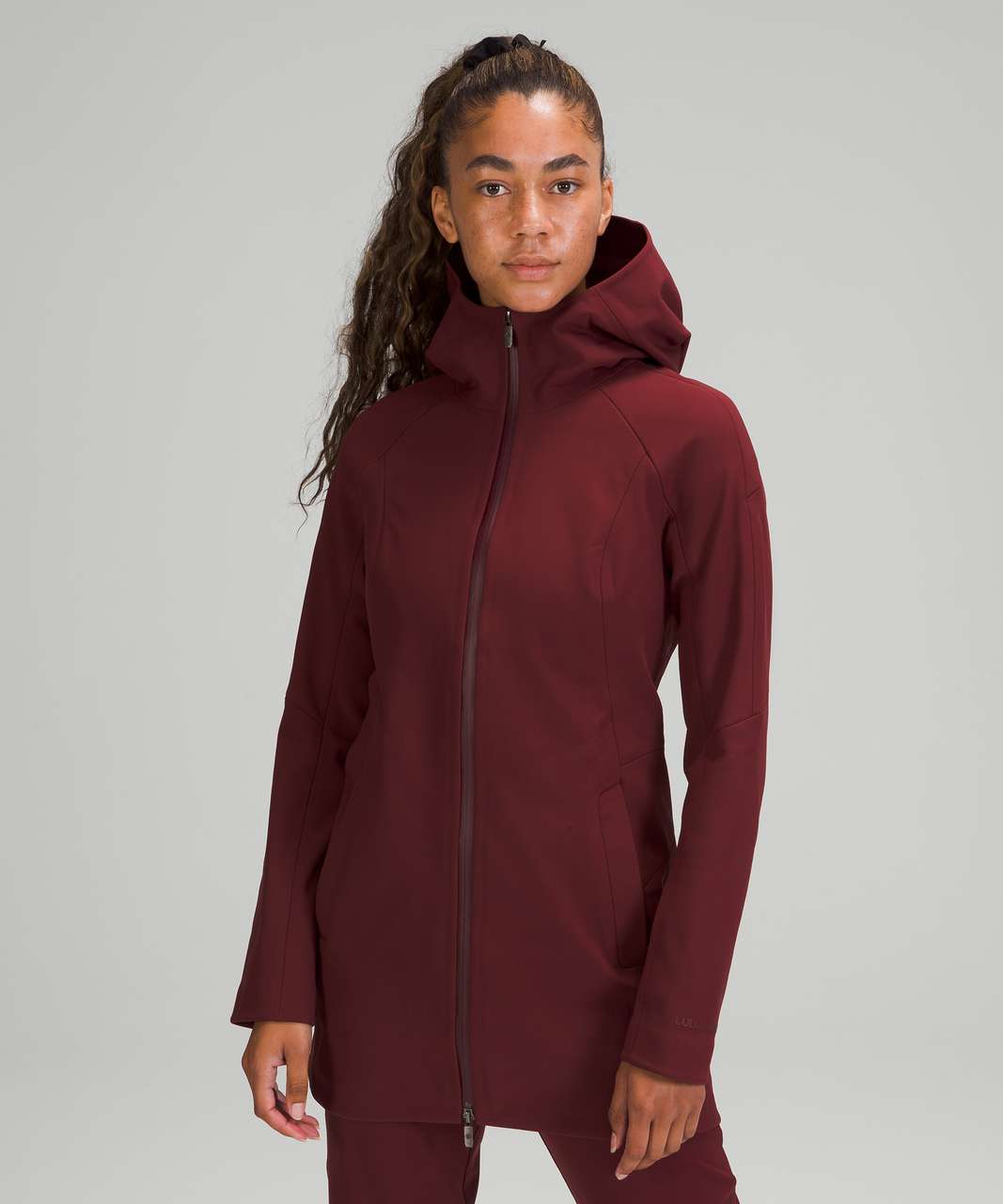 Lululemon RepelShell Rain Jacket - Red Merlot