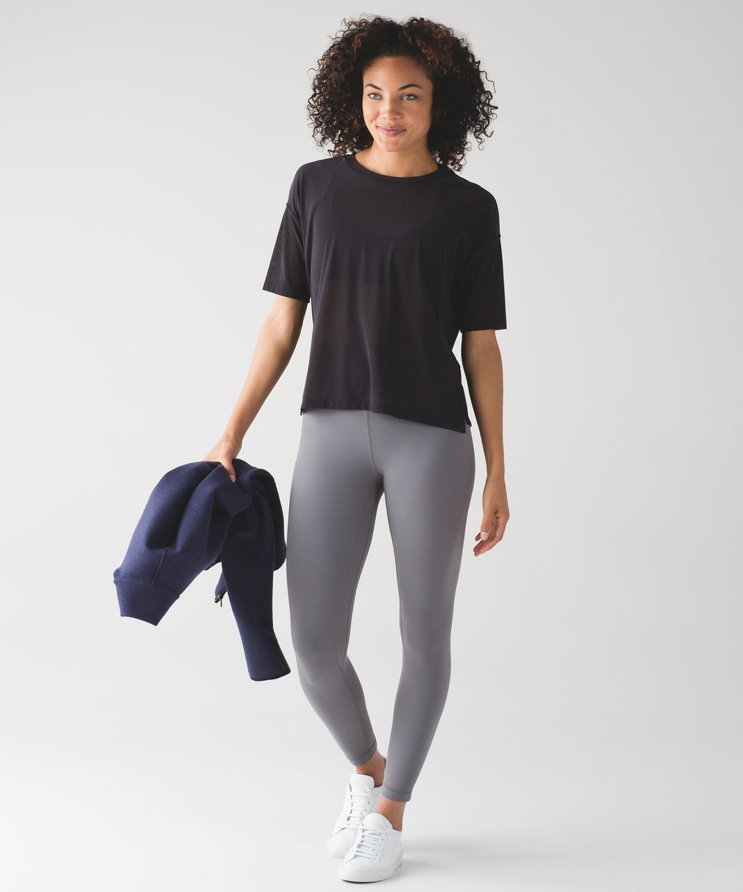 Lululemon Get Low Short Sleeve - Black