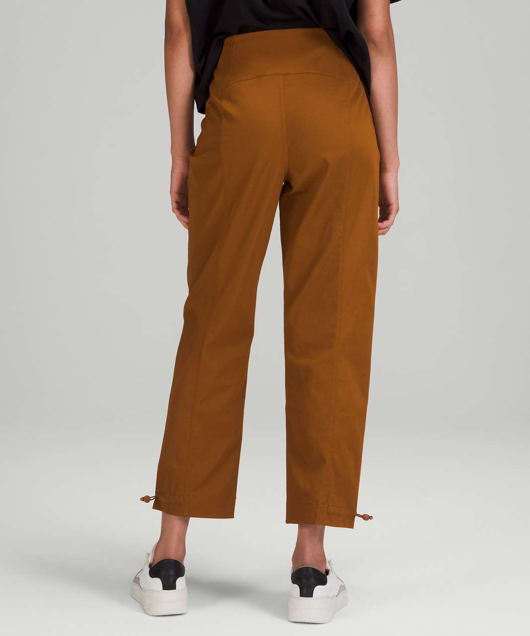 Brown Twill Pants - High-Waisted Trousers - Slim Leg Pants - Lulus