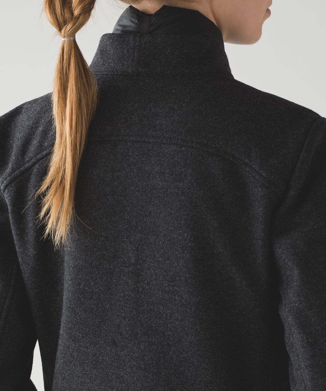 Lululemon All Days Softshell - Heathered Black / Black