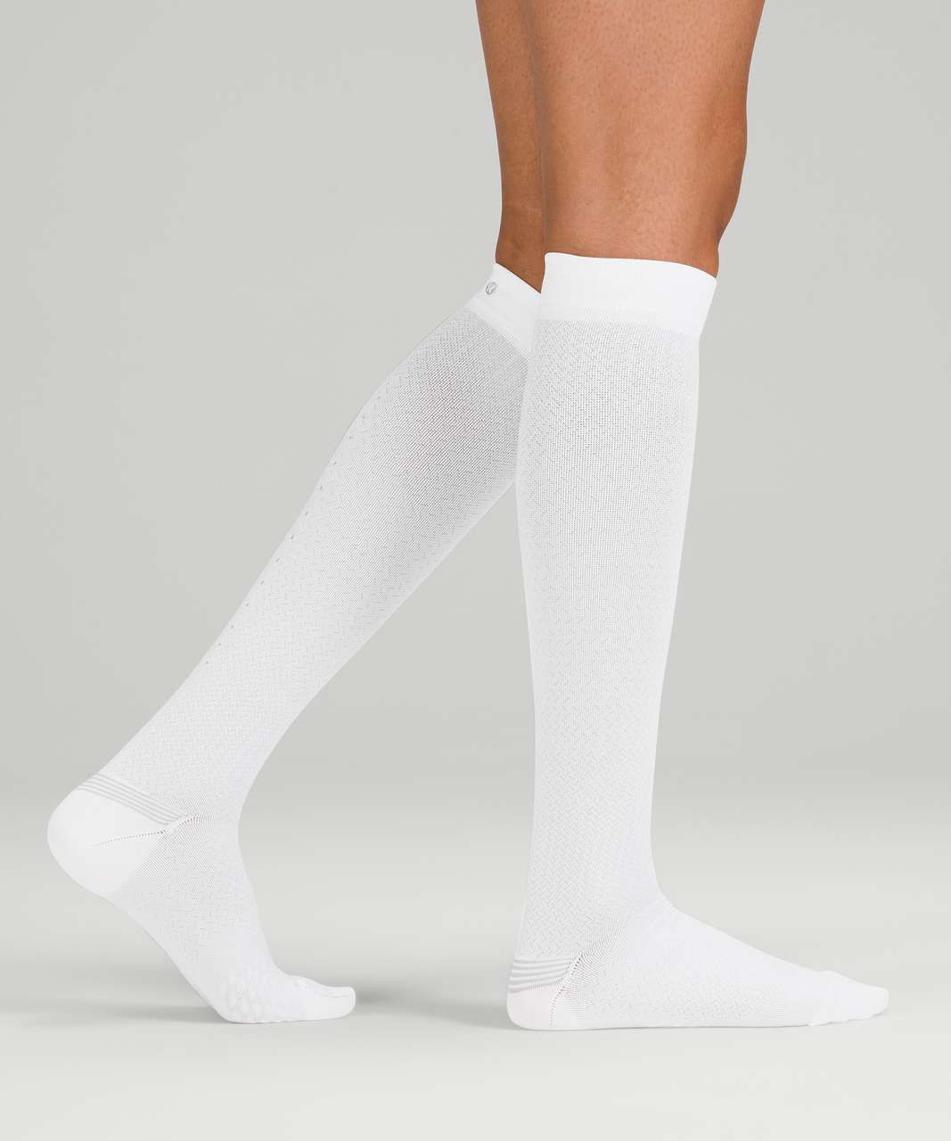 Lululemon MicroPillow Compression Run Sock Knee High - Pink Lychee