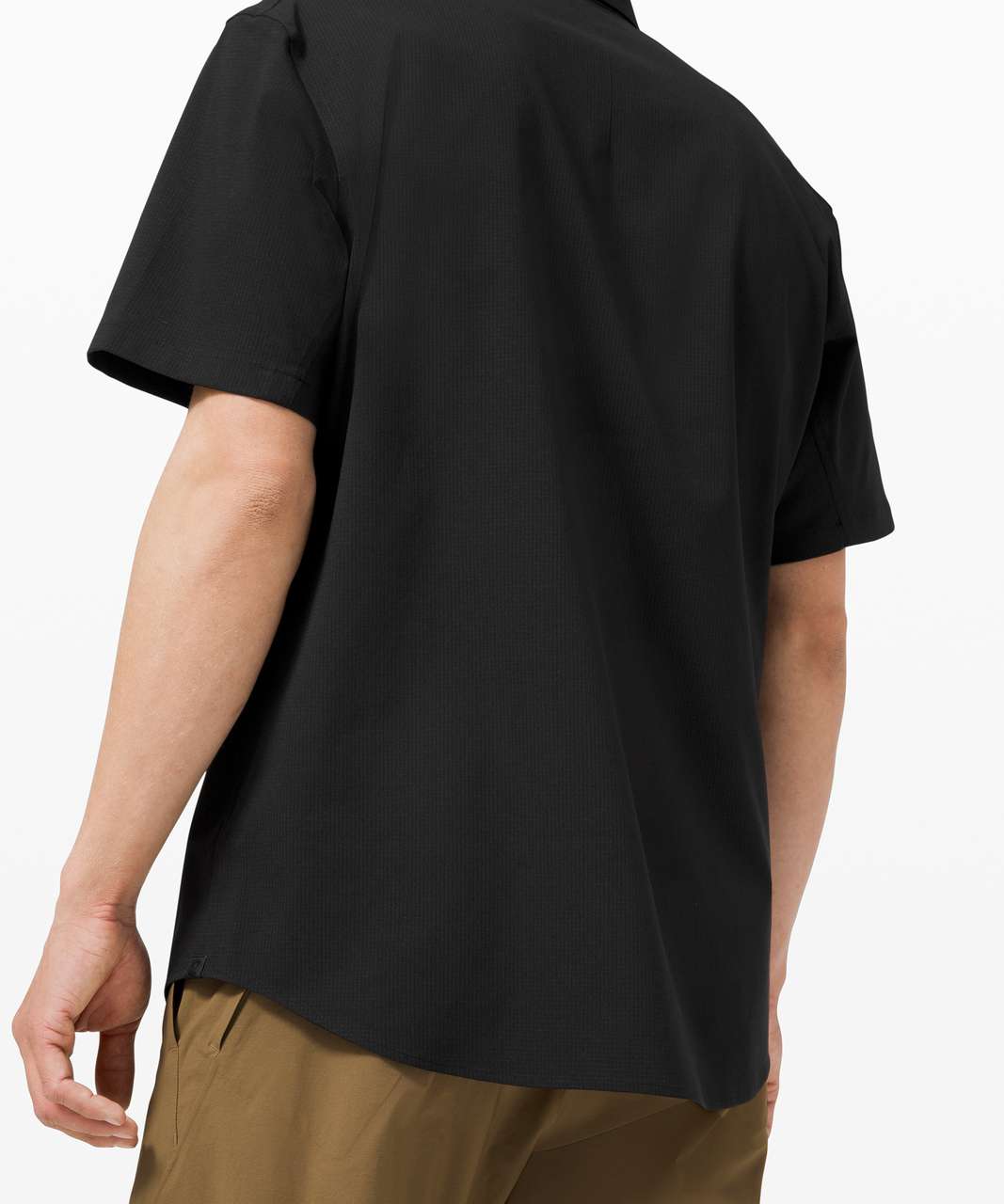 Lululemon Airing Easy Short Sleeve Shirt *Ventlight™ Mesh - Black