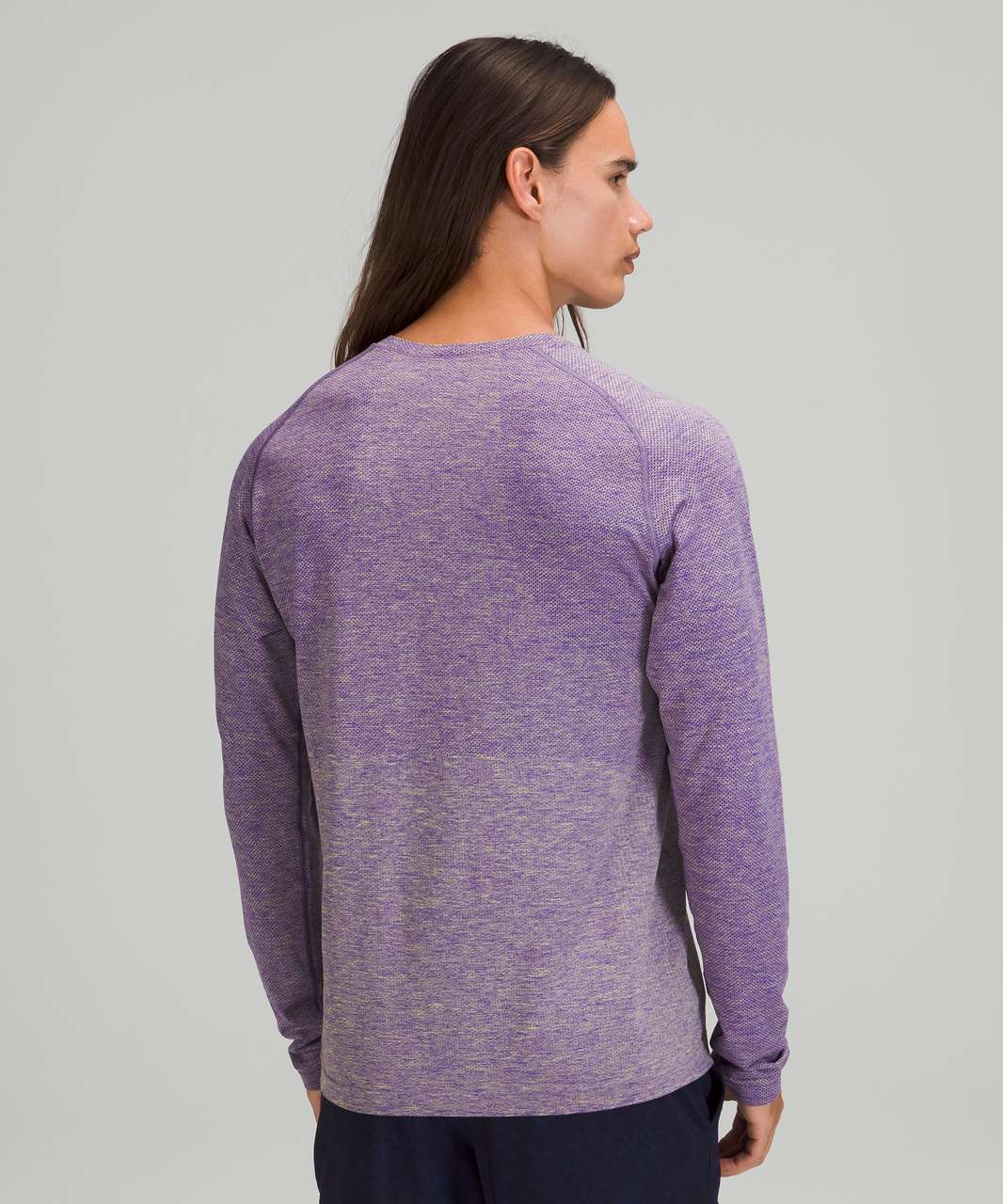 Lululemon Metal Vent Tech Long Sleeve Shirt 2.0 - Petrol Purple / Dew Green