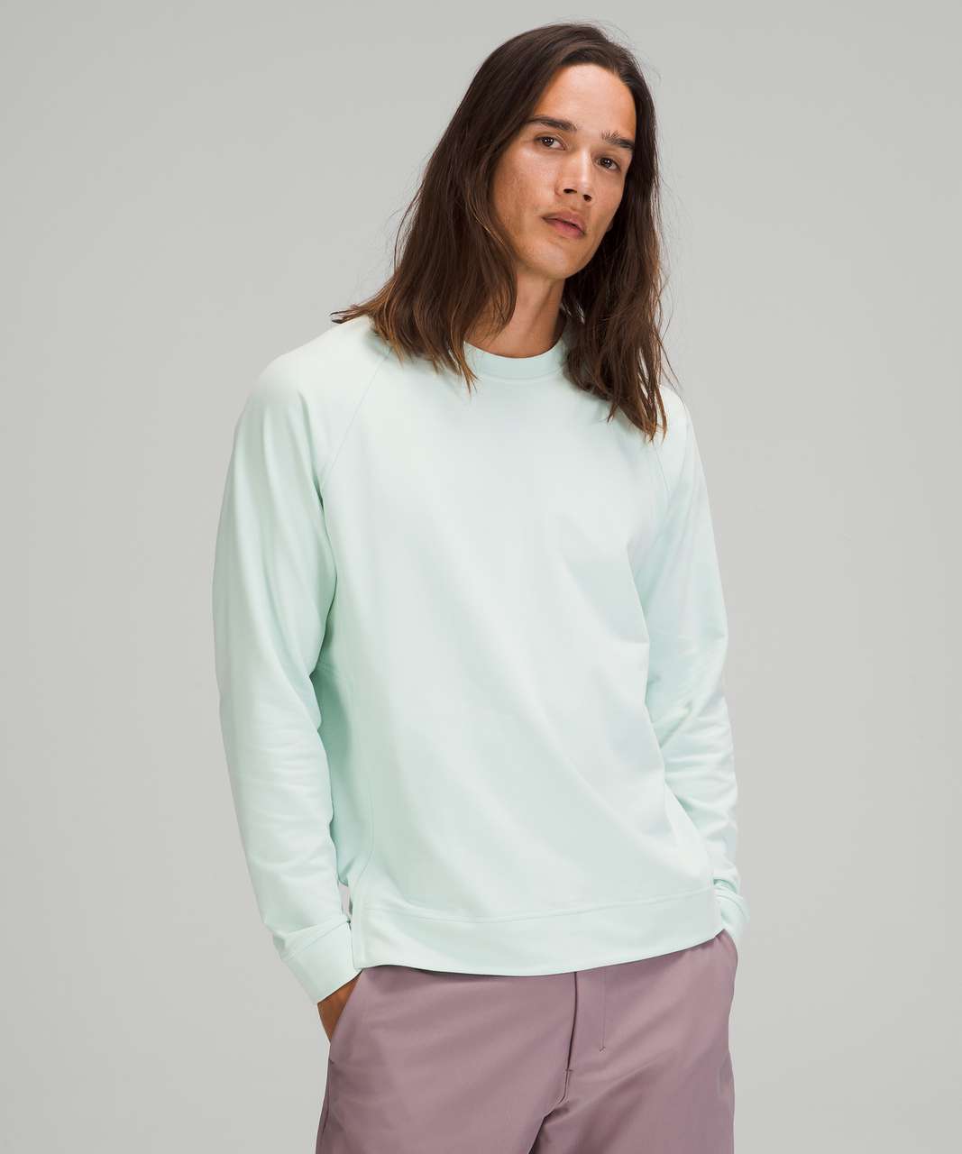 Lululemon City Sweat Crew - Delicate Mint