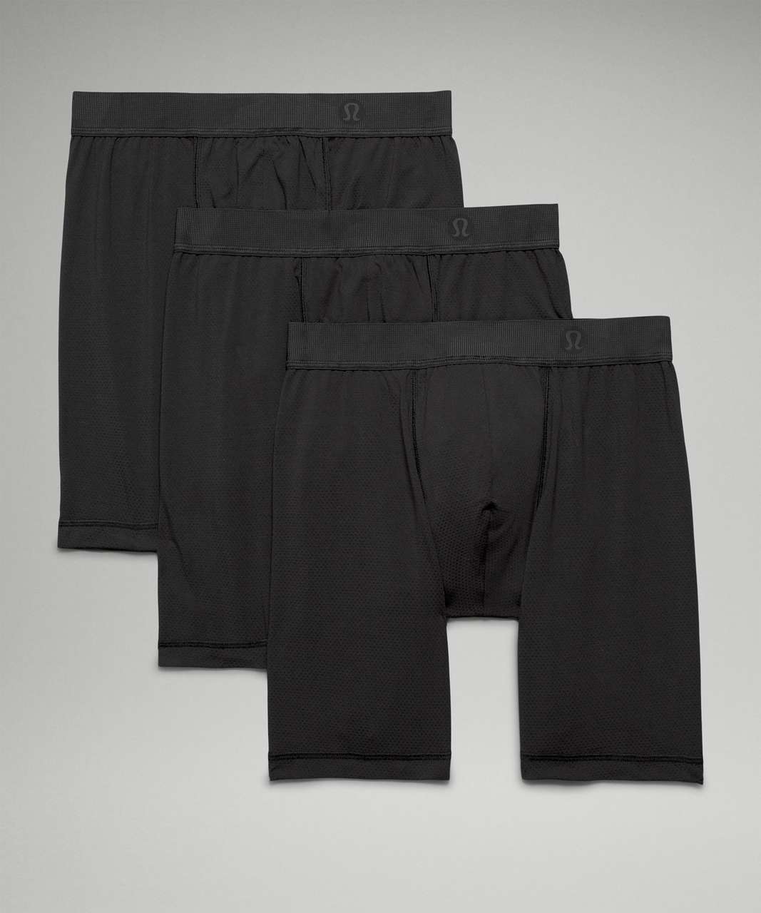 Lululemon Always In Motion Boxer Mesh 7" *3 Pack - Black / Black / Black