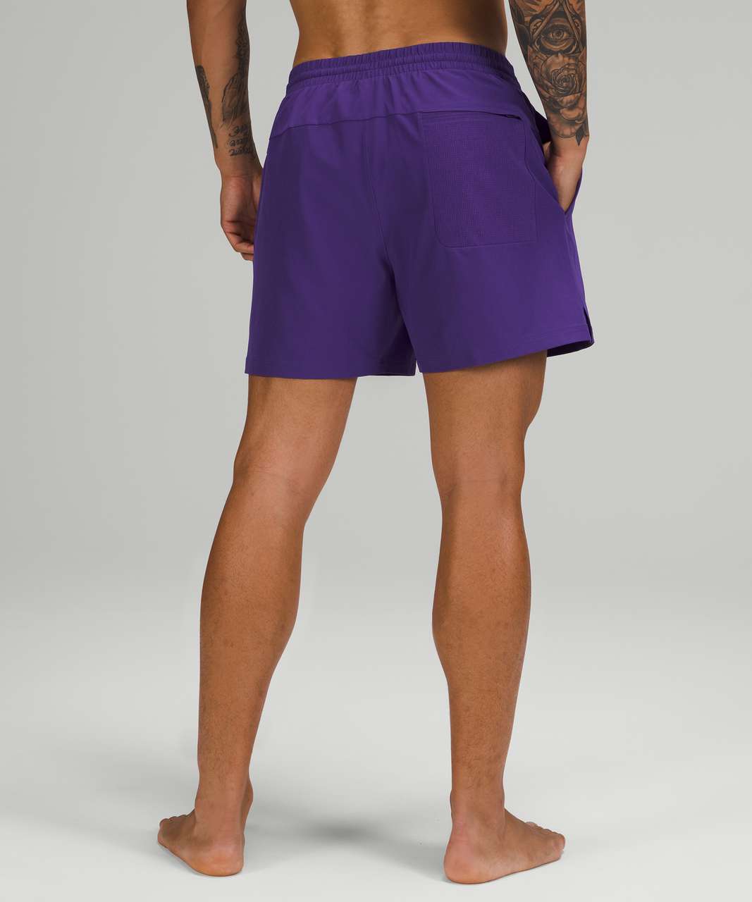 Lululemon Channel Cross Swim Short 5" - Petrol Purple