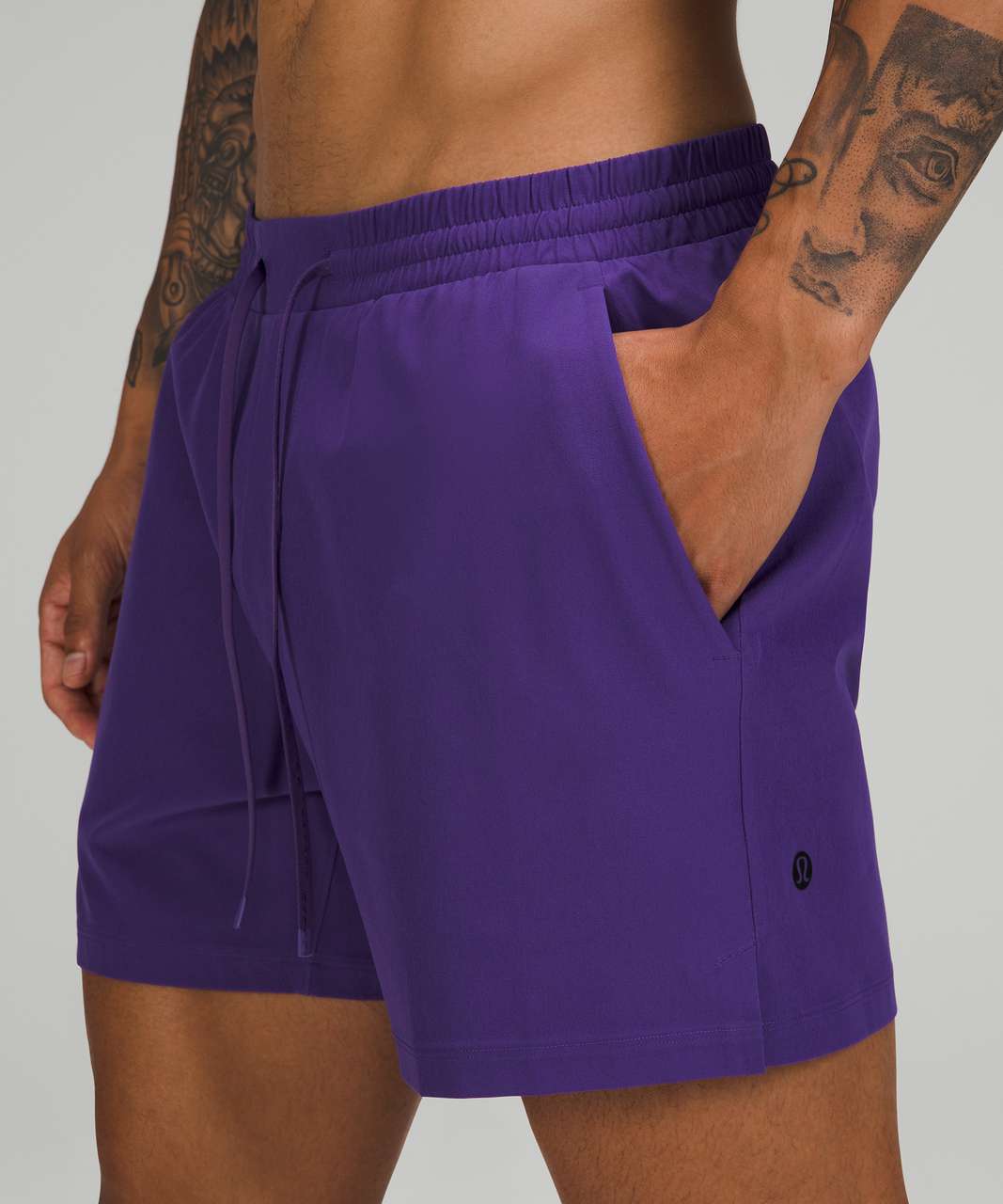 Lululemon Channel Cross Swim Short 5" - Petrol Purple