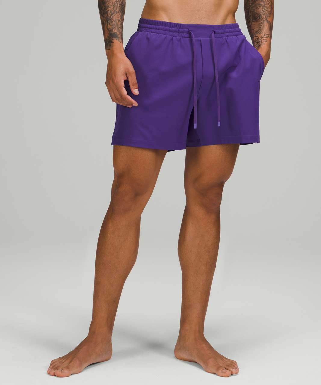 Lululemon Channel Cross Swim Short 5" - Petrol Purple