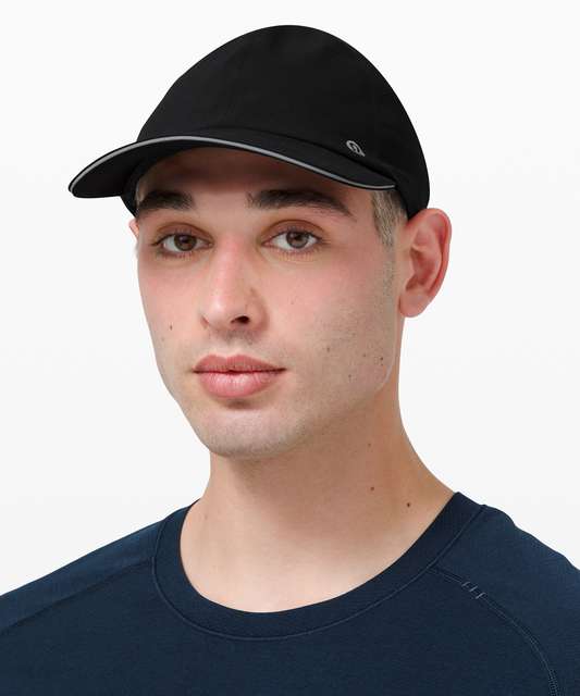 Lululemon Fast and Free Mens Run Hat - Variegated Mesh Camo Black