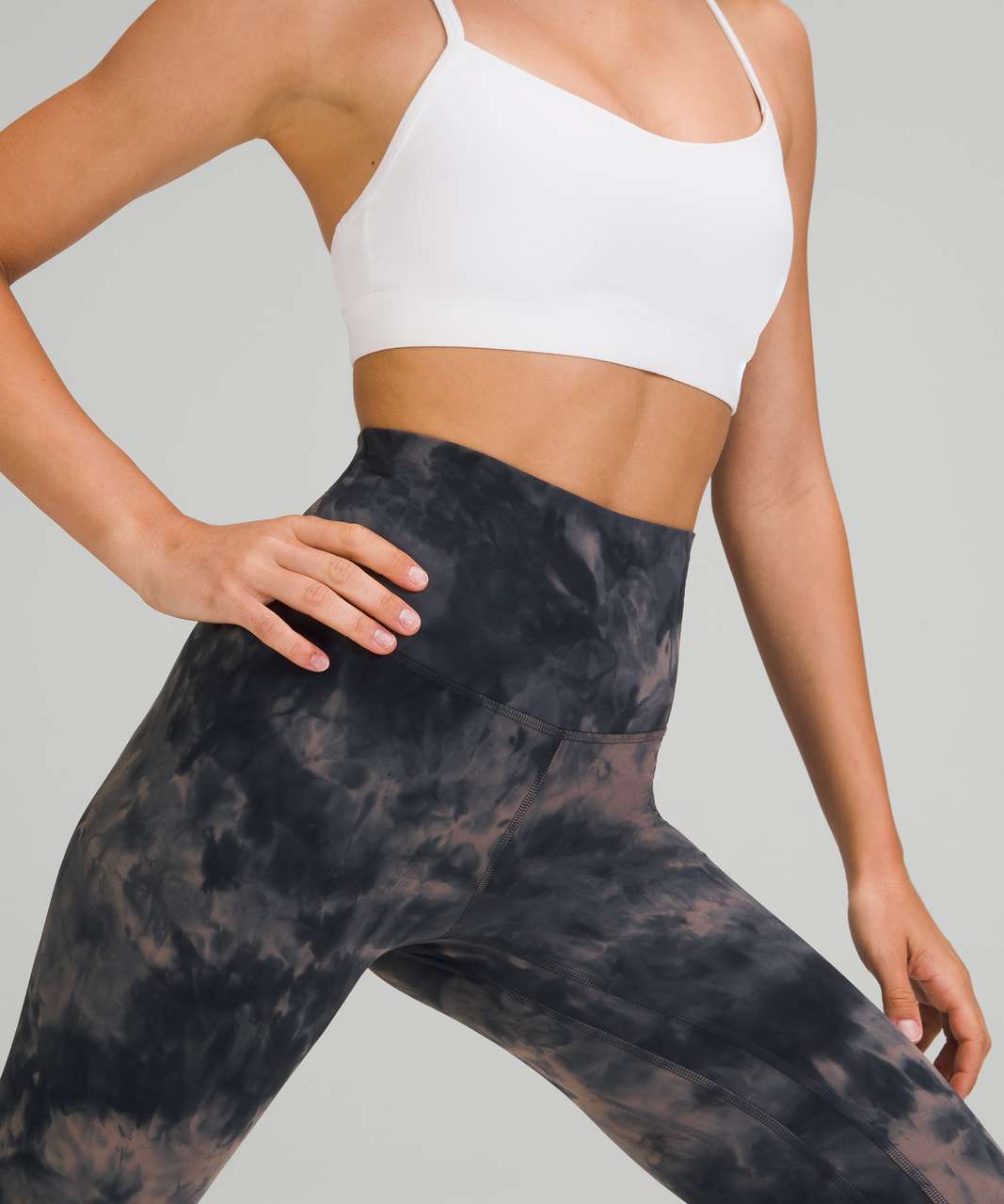 Lululemon Diamond Dye Lunar Rock Tank + Align Crop 23 Leggings - 6/8,  BNWTs