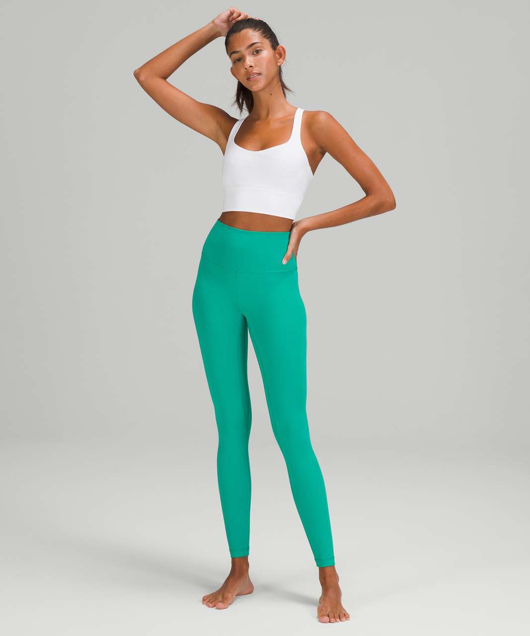 Lululemon Align Pant 28” High Rise NULU Size 10 💚 Everglade Green