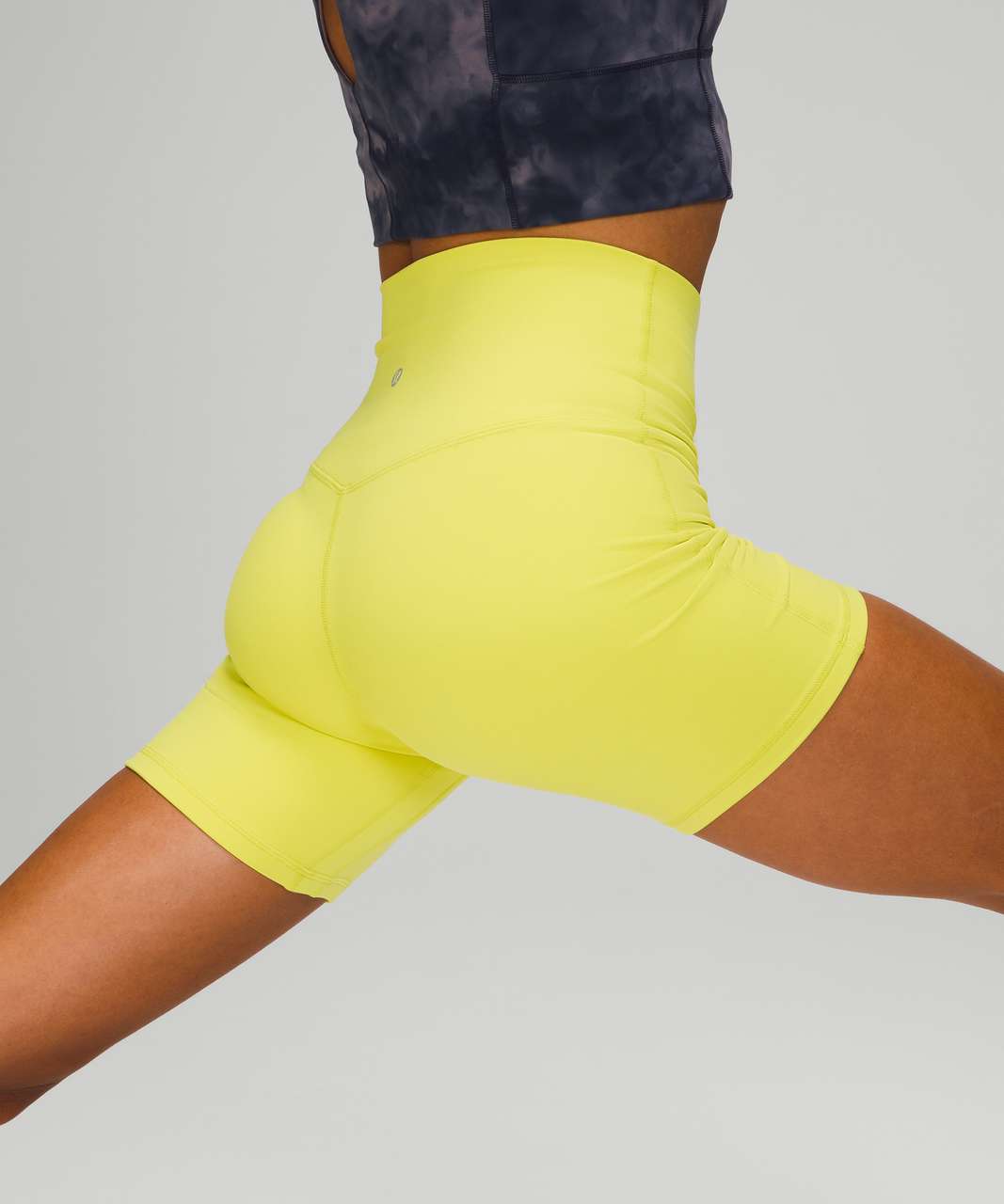 Lululemon Align Short 6" - Yellow Serpentine