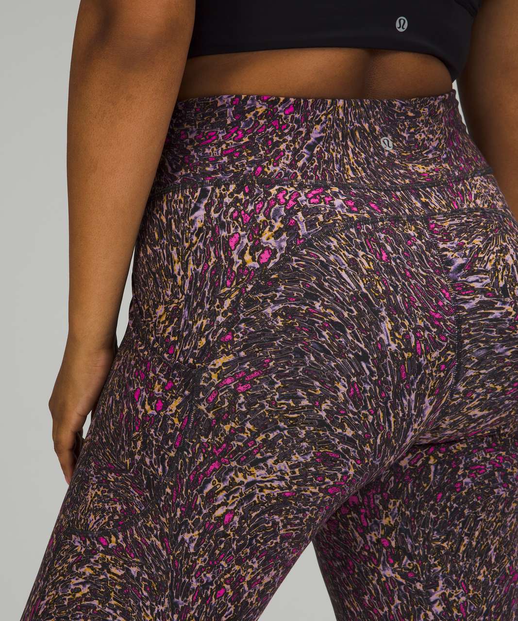 Lululemon Invigorate High-Rise Tight 25" - Topography Multi