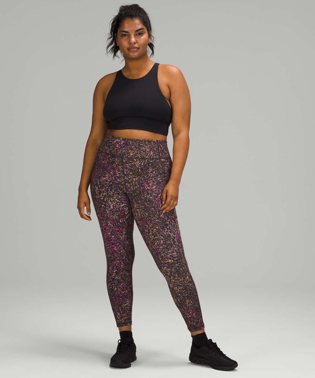 Lululemon Invigorate High-Rise Tight 25" - Topography Multi