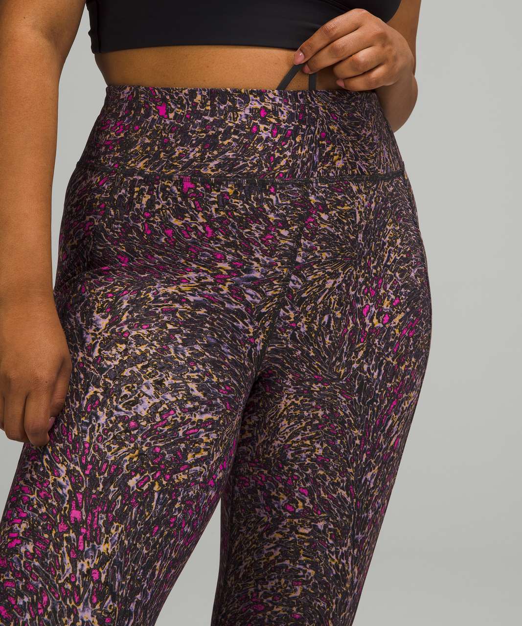 Lululemon Invigorate High-Rise Tight 25 - Foliage Overlay Multi