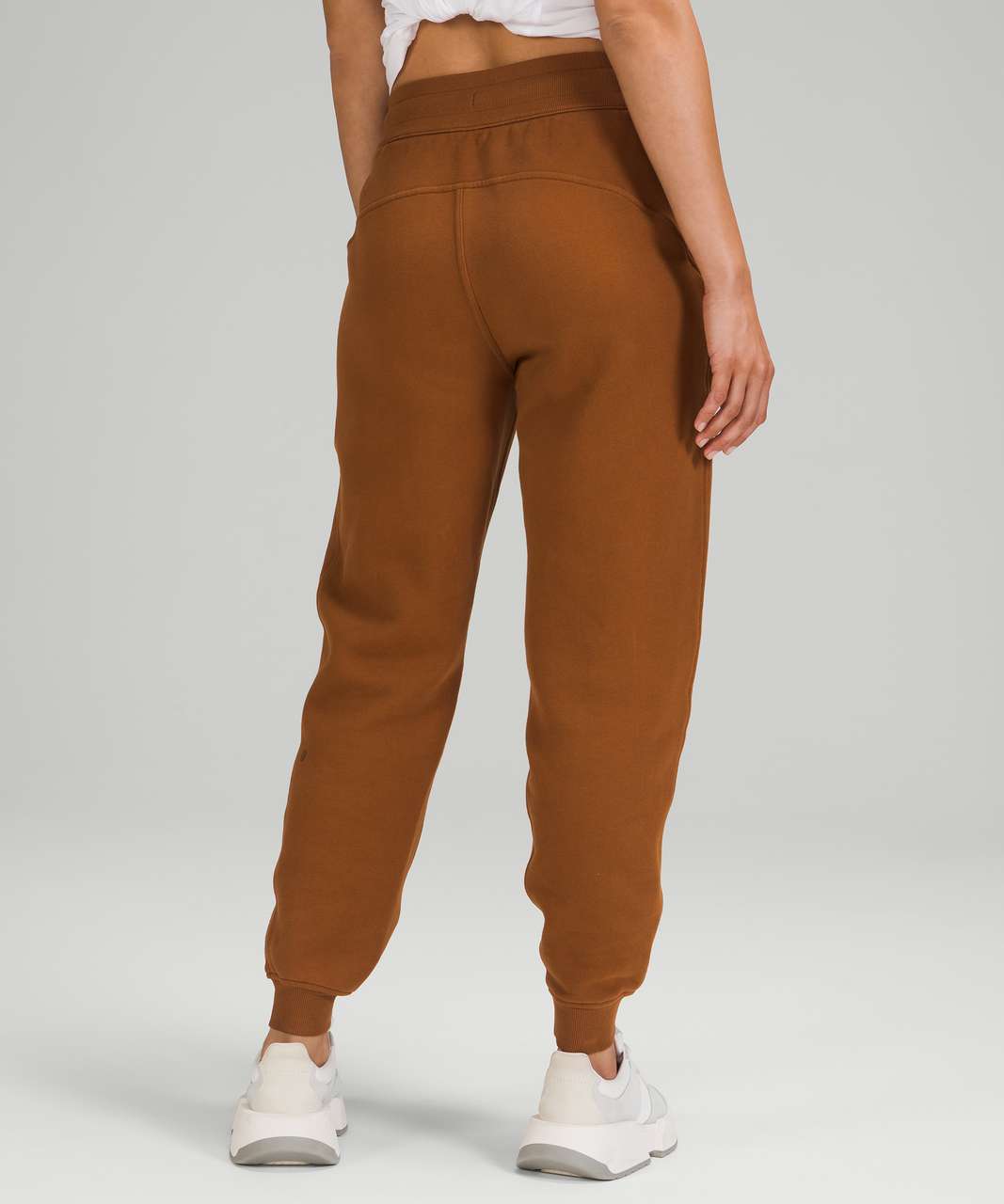 Lululemon Ribbed High-Rise Jogger 25 *7/8 Length - Heathered Copper Brown  - lulu fanatics