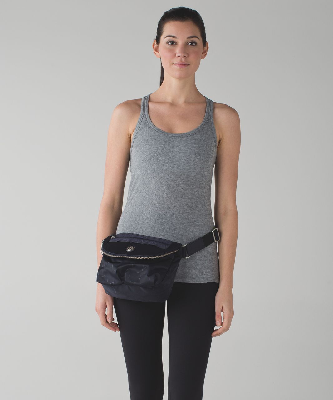 Lululemon Festival Bag - Tikki Tac Embossed Naval Blue