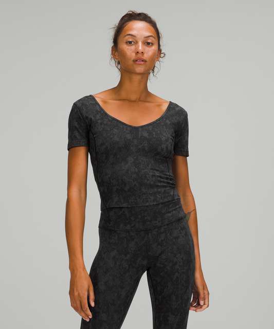 Lululemon High-Neck Tight-Fit Shelf Bodysuit - Black - lulu fanatics