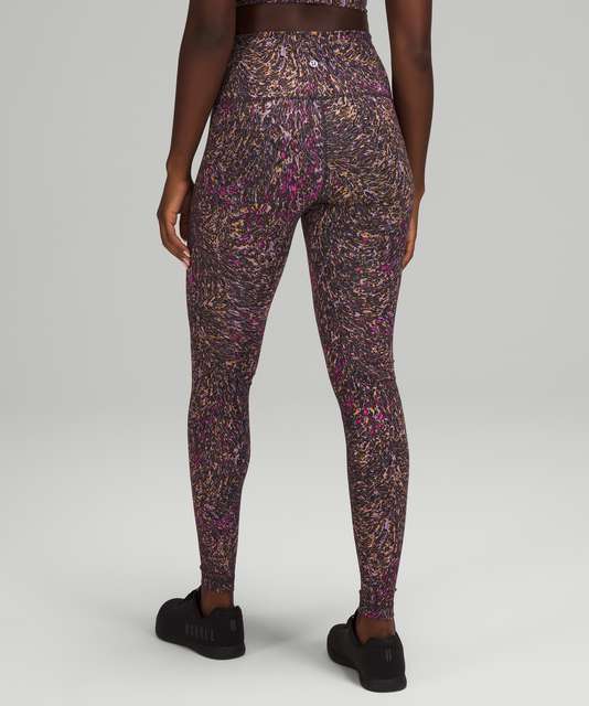 Wunder Train High-Rise Tight 25, Lululemon Ombre Red Multi